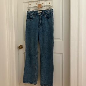 Abercrombie & Fitch Women's Flare Blue Jeans